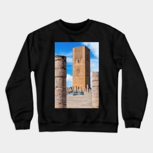 Hassan Tower, Rabat Crewneck Sweatshirt